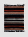 Multicolour Black Throw by Malagoon by Couverture & The Garbstore