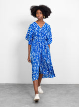 Damim Dress Blue by Christian Wijnants | Couverture & The Garbstore