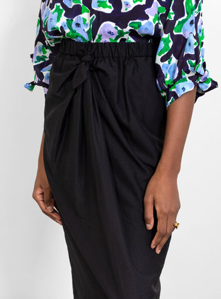 Samia Skirt Black by Christian Wijnants | Couverture & The Garbstore