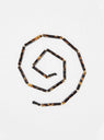 Spaghetti Bio-Acetate Glasses Chain Dark Tortoiseshell by Orris London by Couverture & The Garbstore