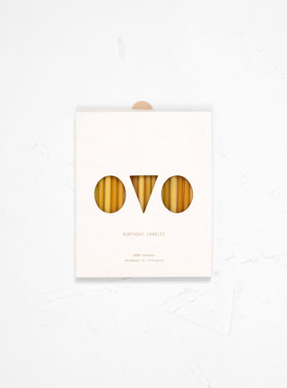 10 Beeswax Birthday Candles by Ovo Things | Couverture & The Garbstore