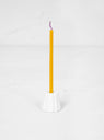 Porcelain Candle Holder White by Ovo Things | Couverture & The Garbstore