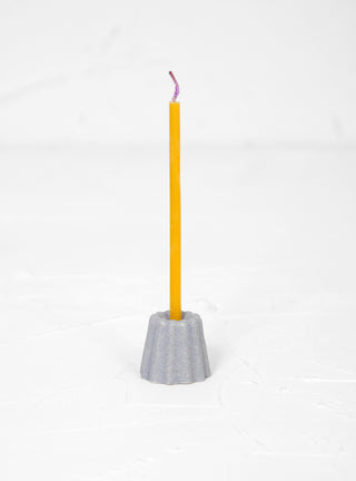 Porcelain Candle Holder Grey by Ovo Things | Couverture & The Garbstore
