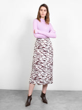Mina Skirt Tiger Ivory by Rejina Pyo | Couverture & The Garbstore