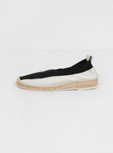 Horta Lace Up Leather Espadrilles Off White by Hereu | Couverture & The Garbstore