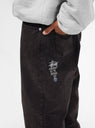 Washed Canvas Big Ol' Jeans Black by Stüssy | Couverture & The Garbstore