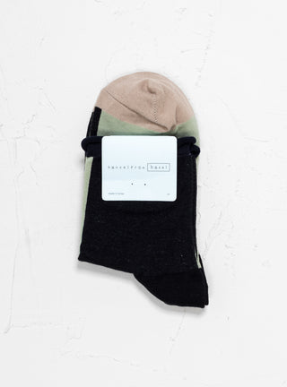 Eloise Crew Socks Black by Hansel From Basel | Couverture & The Garbstore