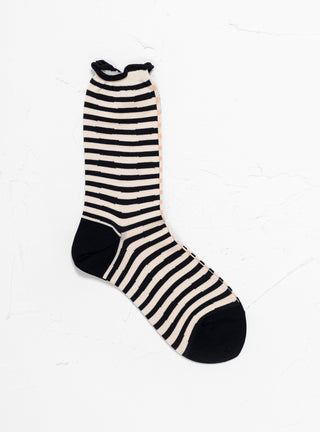 Not A Zig Zag Crew Socks Black by Hansel From Basel | Couverture & The Garbstore
