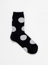 Rie Crew Socks Black by Hansel From Basel | Couverture & The Garbstore
