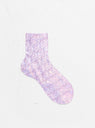 Laminated Socks Prisma Lilla by Maria La Rosa | Couverture & The Garbstore