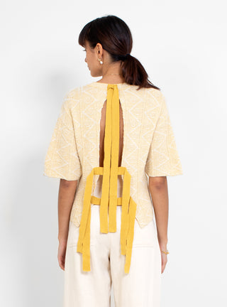 Darien Knit T-Shirt Corn Yellow by Rachel Comey | Couverture & The Garbstore