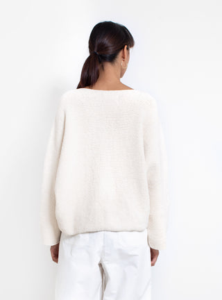 Trapezoid Jumper White by Lauren Manoogian | Couverture & The Garbstore