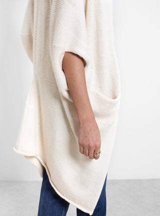 Drape Cocoon Cardigan White by Lauren Manoogian | Couverture & The Garbstore