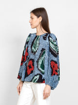 Tawil Top Blue Paisley by Christian Wijnants | Couverture & The Garbstore