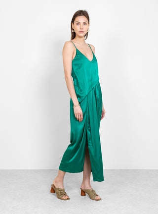 Dalia Dress Emerald by Christian Wijnants by Couverture & The Garbstore
