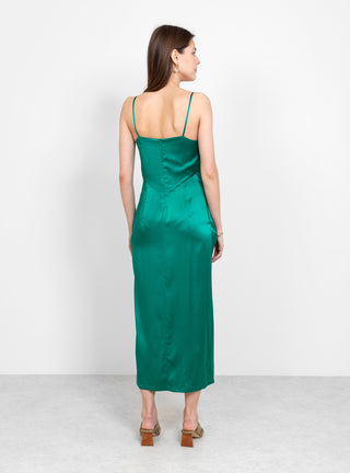 Dalia Dress Emerald by Christian Wijnants by Couverture & The Garbstore