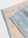 Linen Plus Hand Towel Blue by Kontex | Couverture & The Garbstore