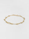 Doodle Chain Anklet Brass by Leigh Miller by Couverture & The Garbstore