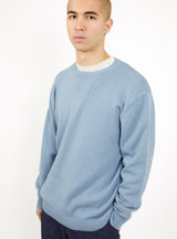 Lily Yarn Crewneck Sax by Beams Plus | Couverture & The Garbstore