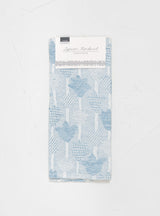 Tulppaani Tea Towel White Rain Blue by Lapuan Kankurit | Couverture & The Garbstore