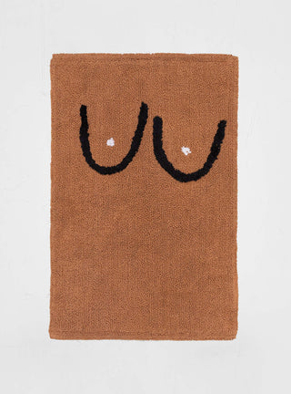 Boobs Bathmat Brown by Cold Picnic by Couverture & The Garbstore