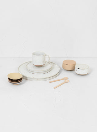 Inka Lunch Desert Plates White Reactive by OYOY by Couverture & The Garbstore