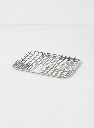 Small Checked Tray by In August Company by Couverture & The Garbstore