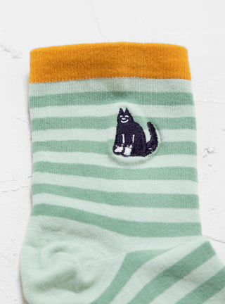 Paw Socks Multi by Slowdown Studio by Couverture & The Garbstore