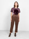 Fez Pant Gold & Purple by Raquel Allegra by Couverture & The Garbstore