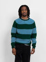 Little Walter Jumper Forest Blue & Green by Howlin' by Couverture & The Garbstore