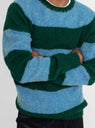 Little Walter Jumper Forest Blue & Green by Howlin' by Couverture & The Garbstore
