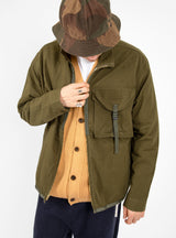 Security Jacket Olive Green by Garbstore | Couverture & The Garbstore