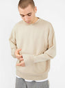 Kendrew Crew Jumper Oat Beige by The English Difference | Couverture & The Garbstore