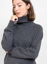 Layter Roll Neck Jumper Charcoal by YMC by Couverture & The Garbstore