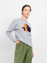 Paon Wool Jumper Grey by Minä Perhonen by Couverture & The Garbstore