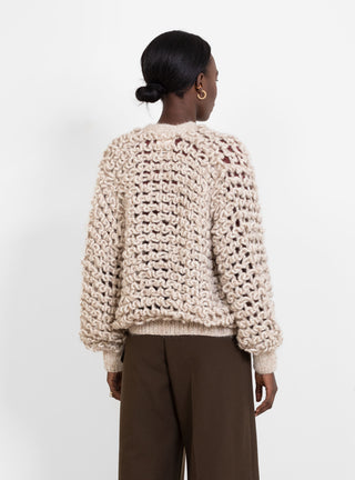 Loop Bomber Oat Natural by Milena Silvano by Couverture & The Garbstore