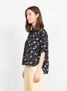 Manon Shirt Black Floral by YMC | Couverture & The Garbstore