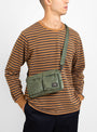 TANKER Clip Shoulder Bag Sage Green by Porter Yoshida & Co. | Couverture & The Garbstore