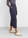 Summer Pleated Trouser Navy by 7115 by Szeki | Couverture & The Garbstore