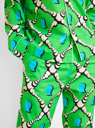 Bubble Pyjama Trousers Green by Brain Dead | Couverture & The Garbstore