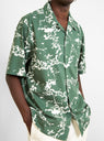 Carsten Print Shirt Lichen Green by Norse Projects | Couverture & The Garbstore