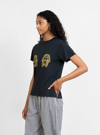 Classic Fitted Tee Onyx by Raquel Allegra | Couverture & The Garbstore