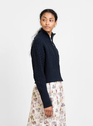 Ader Knit Jacket Navy by Rachel Comey | Couverture & The Garbstore