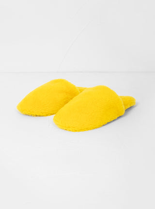 Hotel Slippers Yellow by Toasties by Couverture & The Garbstore