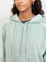 Long Sleeve Hoodie Sage Green by Closed | Couverture & The Garbstore