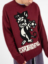 Meow Knit Sweater Raspberry by Brain Dead | Couverture & The Garbstore