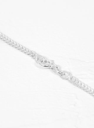 Silver Classic Curb Chain 3.7mm 22" by Garbstore | Couverture & The Garbstore