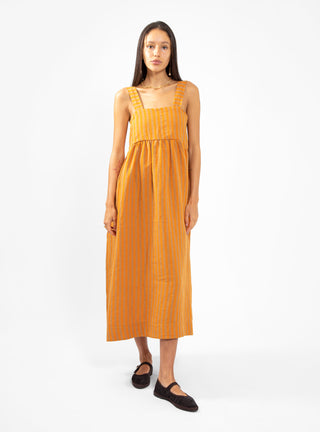 Elba Dress Burnt Orange by Cawley by Couverture & The Garbstore