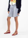 Poppy Shorts Heavy Stripe Blue & White by Skall Studio | Couverture & The Garbstore