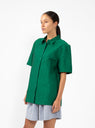 Terrace Blouse Green by Christian Wijnants | Couverture & The Garbstore